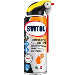 سبراي سيليكون مزيّت وحامي للمطاط والبلاستك svitol silikon