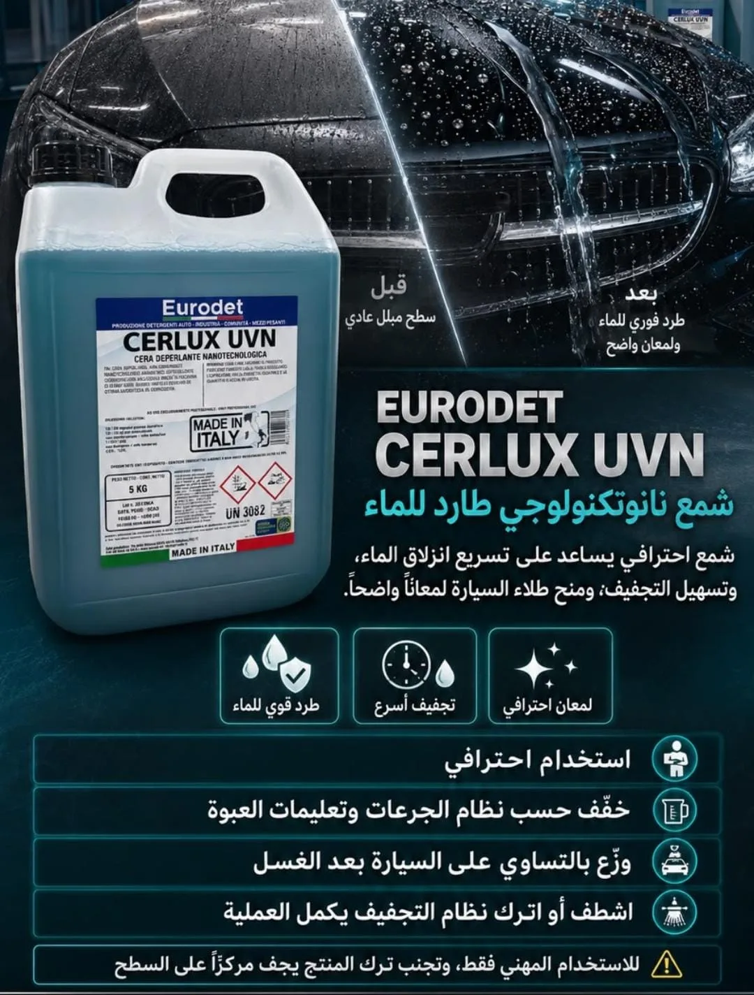 نانو تكنولوجي سيرالوكس Eurodet Cerlux UVN (صورة 2)