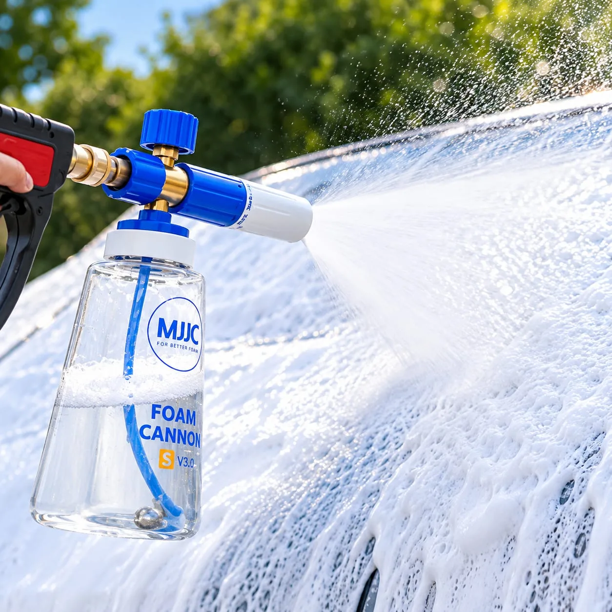 بطل رغوة احترافي MJJC Foam Cannon S V3.0 (صورة 2)