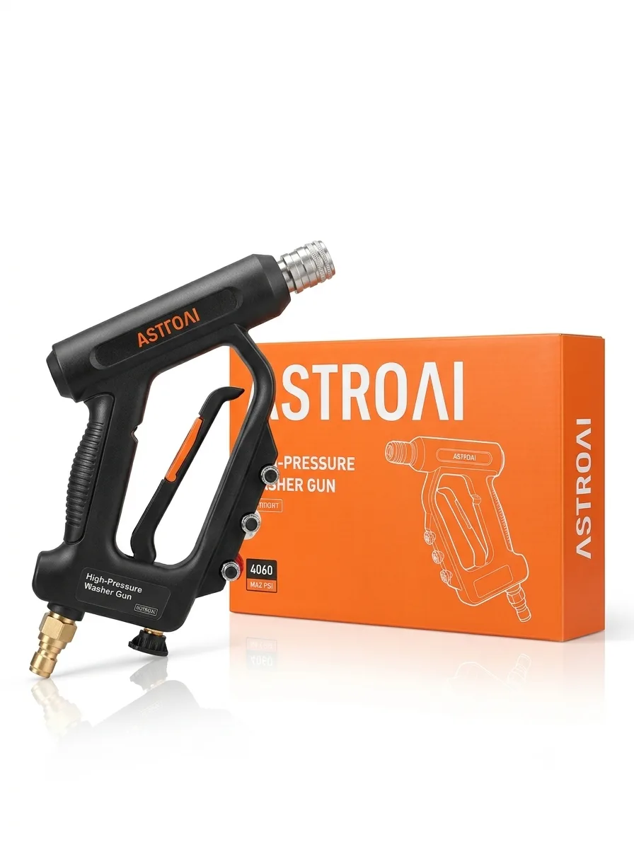 أستروإي – مسدس غسيل ضغط عالٍ ٤٠٦٠ psi  AstroAI RT-HG5015 High Pressure Washer Gun (صورة 5)