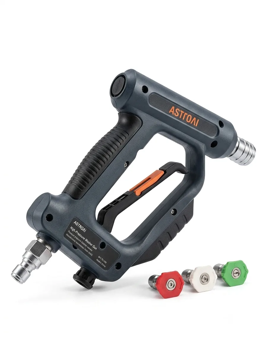 أستروإي – مسدس غسيل ضغط عالٍ ٤٠٦٠ psi  AstroAI RT-HG5015 High Pressure Washer Gun (صورة 2)