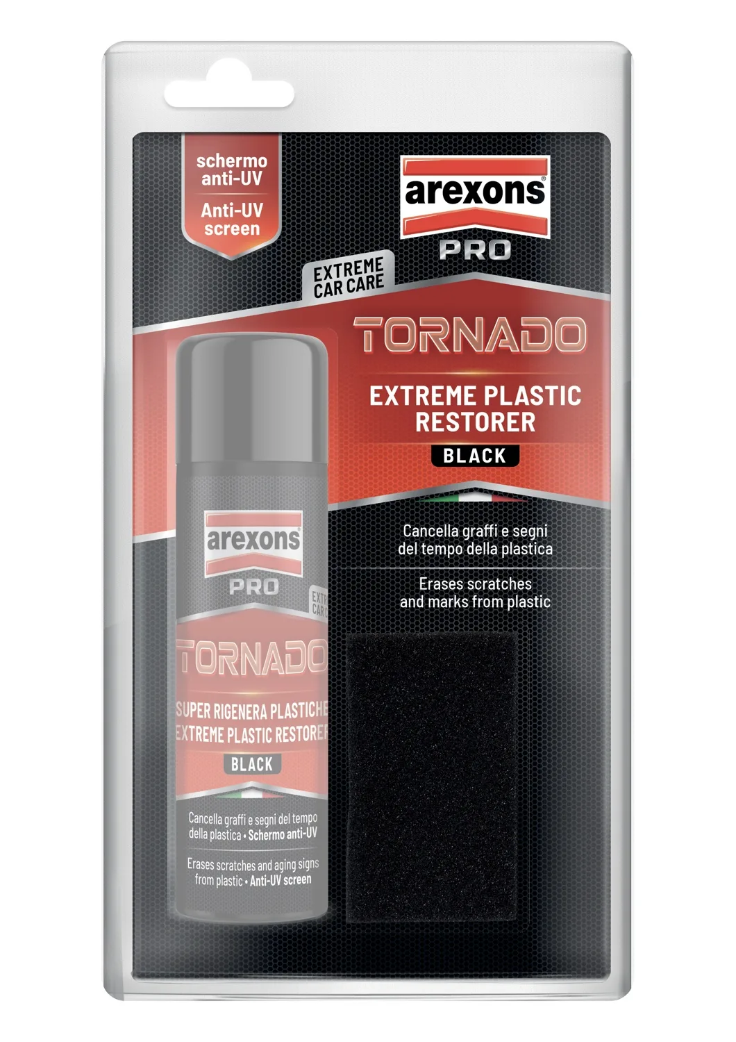 تورنادو – مجدّد البلاستك الخارجي ومزيل الخدوش Arexons Renewal Plastics Auto Car Care Pro Tornado (صورة 3)