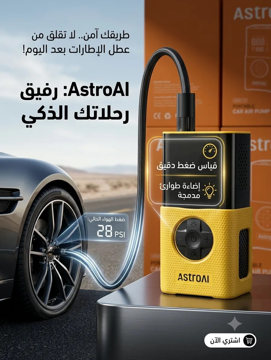 منفاخ هواء ذكي محمول AstroAI (AIRUN L7S) (صورة 2)