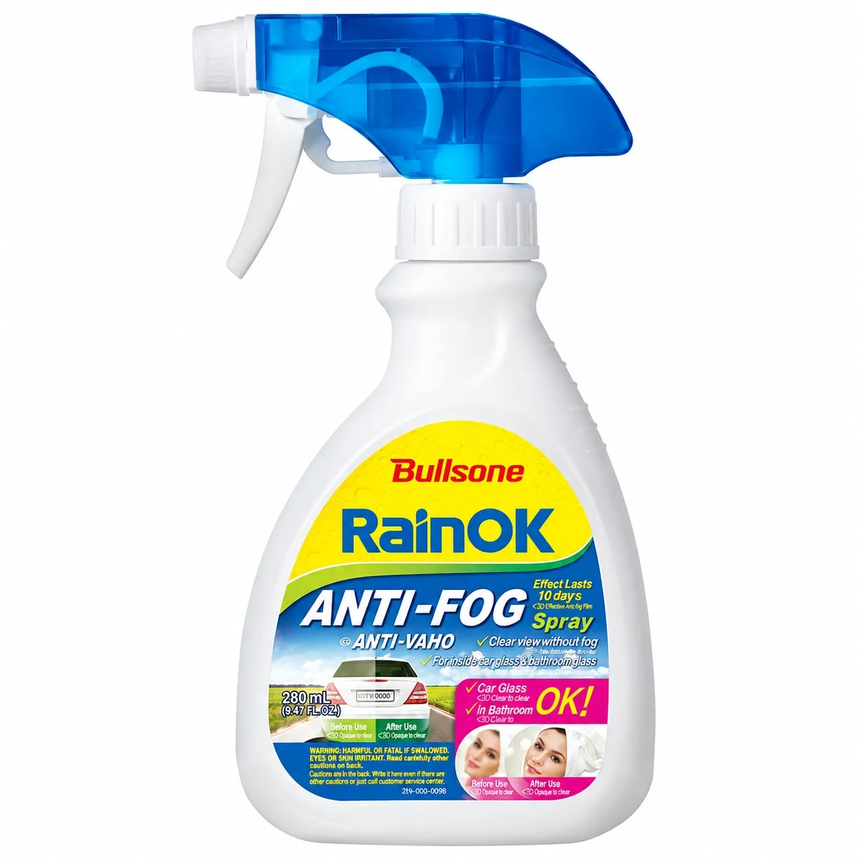 مانع الضباب والبخار Bullsone RainOK Anti-Fog (صورة 1)