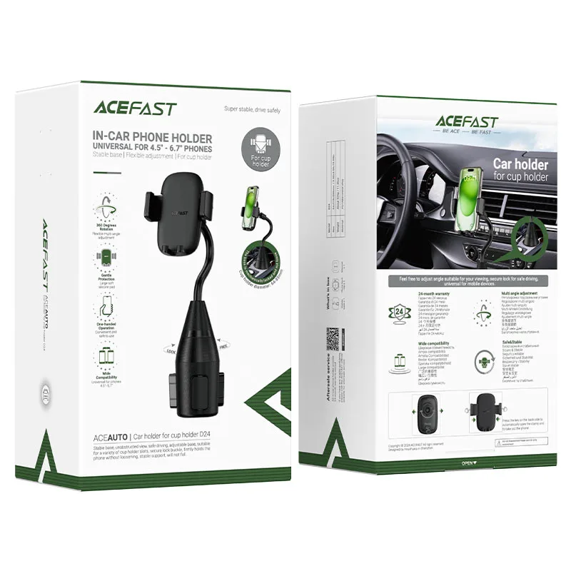 ستاند موبايل للسيارة Car Mount Holder D24 (صورة 5)