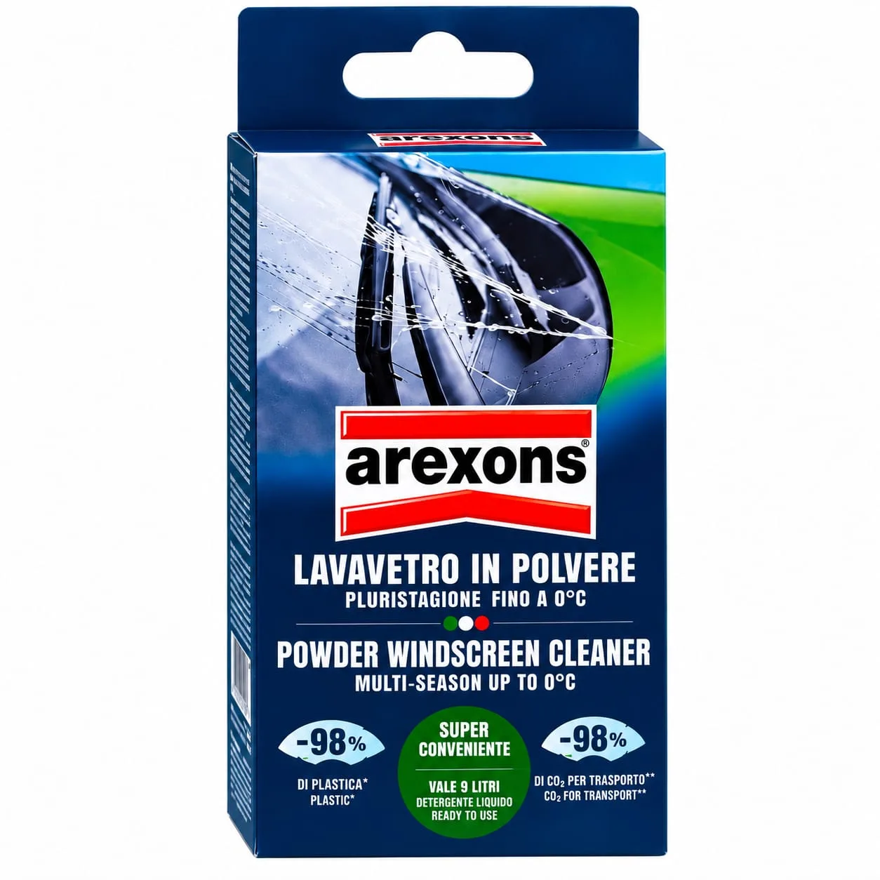 مسحوق مركز ماء ماسحات Arexons Powder Windscreen Cleaner (صورة 1)