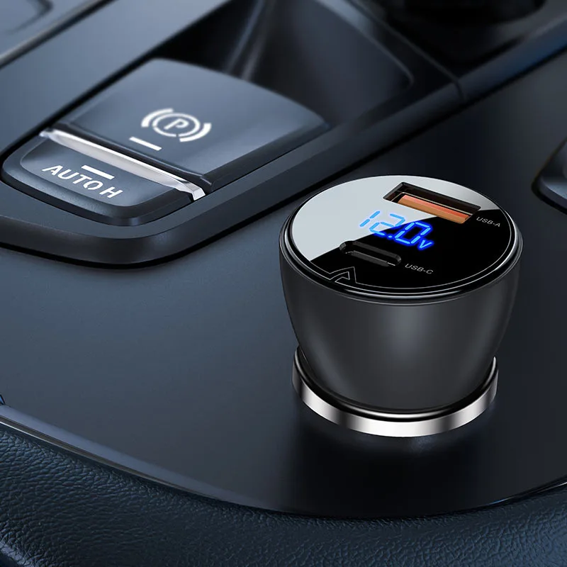 شاحن سيارة بقوة 63w Fast Charge Car Charger B6 63W (صورة 3)