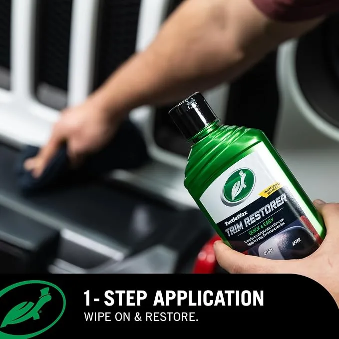 مجدد وملمع البلاستيك الخارجي Turtle Wax Trim Restorer (صورة 2)