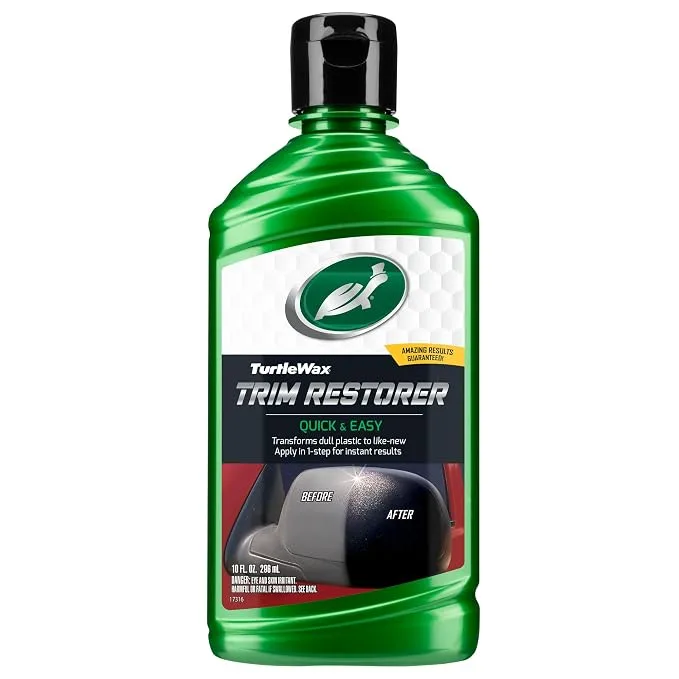 مجدد وملمع البلاستيك الخارجي Turtle Wax Trim Restorer (صورة 1)