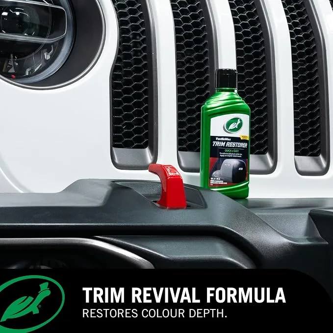 مجدد وملمع البلاستيك الخارجي Turtle Wax Trim Restorer (صورة 3)