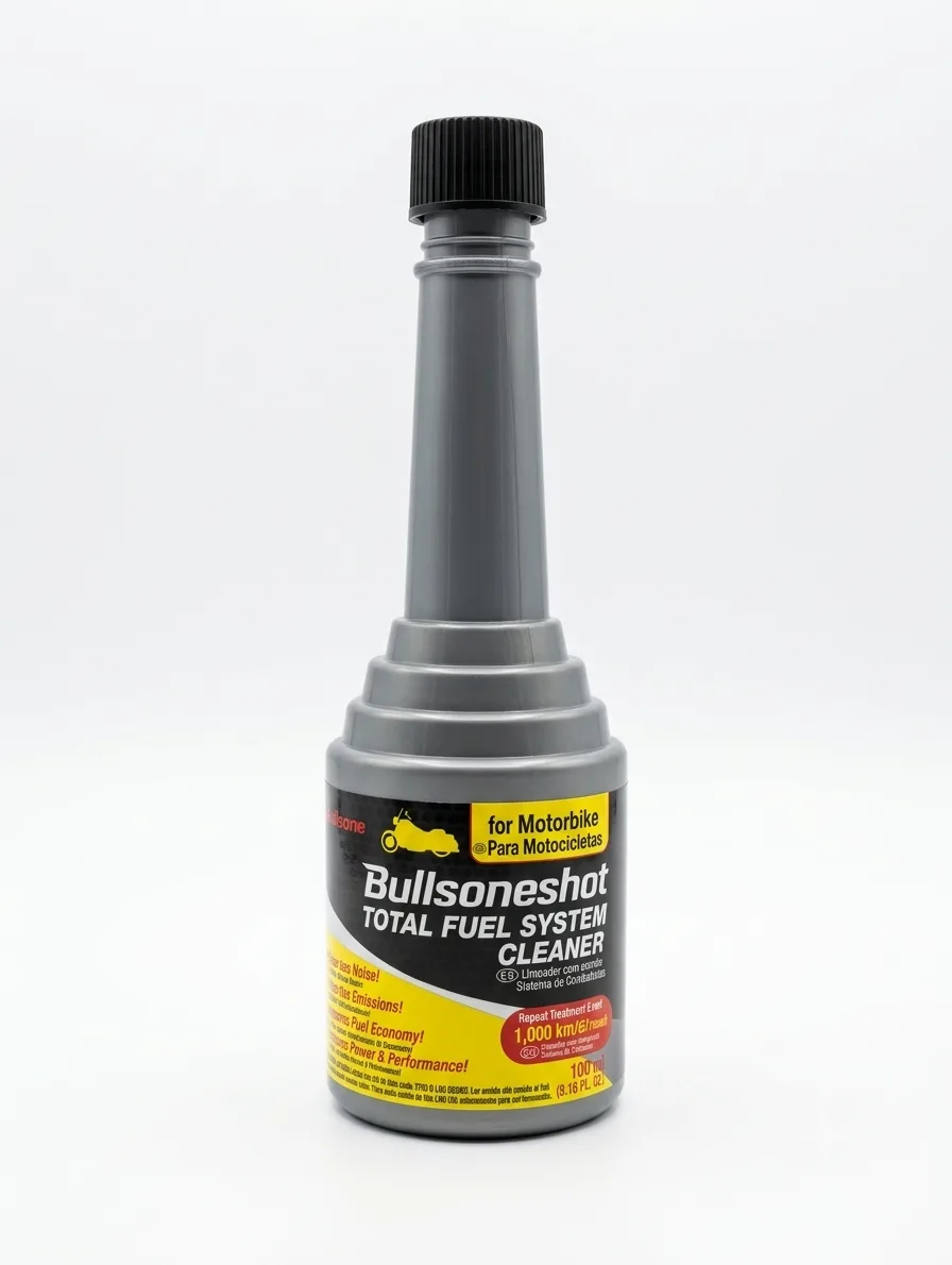 منظف نظام الوقود Bullsoneshot للدراجات النارية
