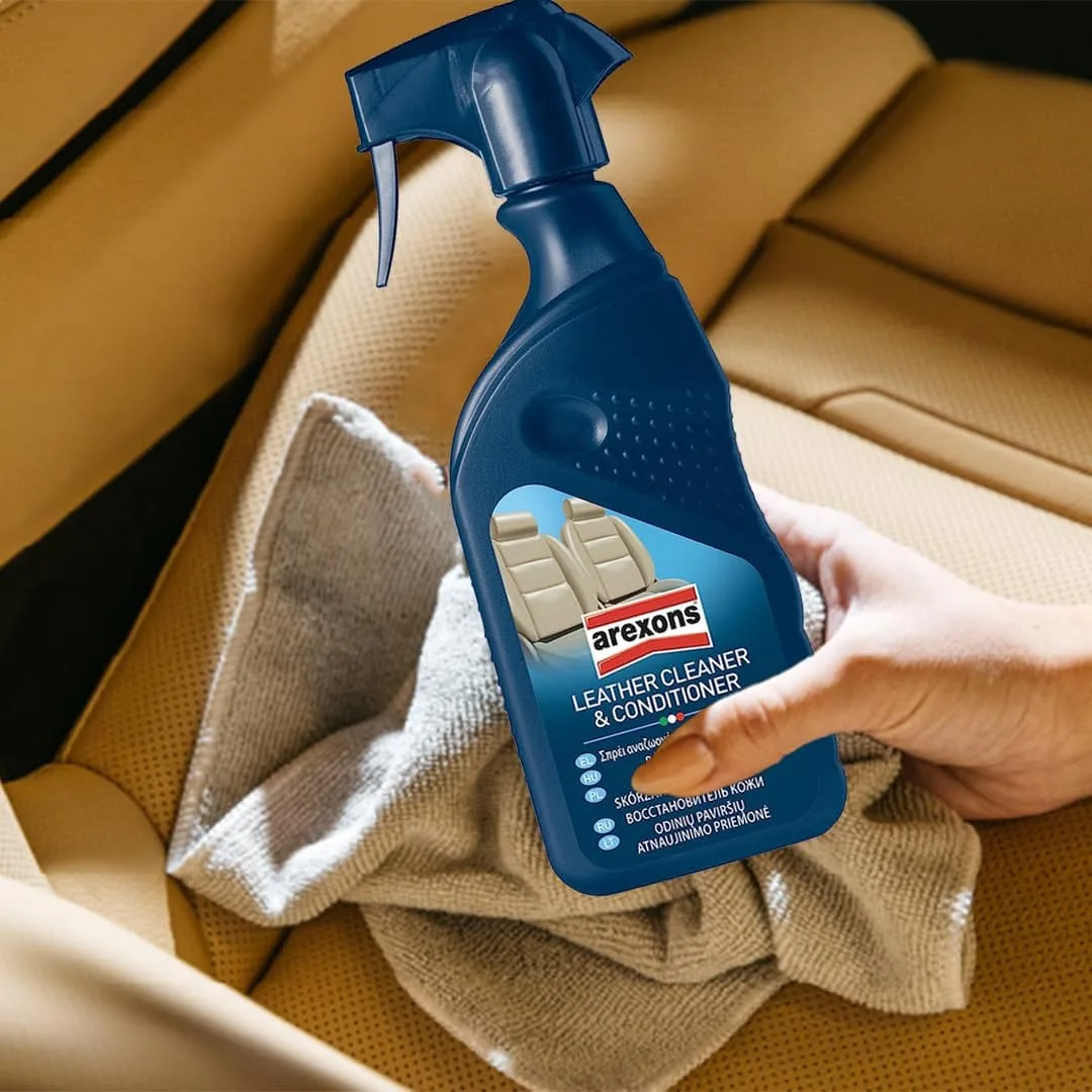 منظف ومرطب جلود  Arexons Leather Cleaner & Conditioner (صورة 3)