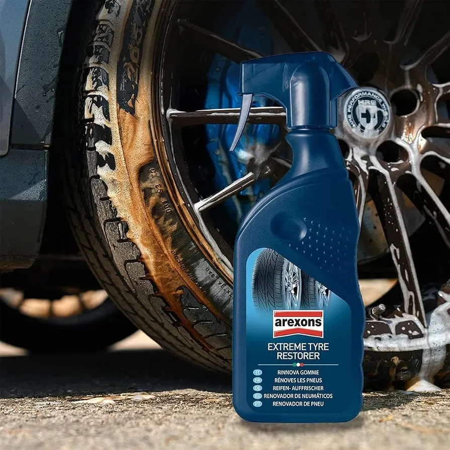 منظف وملمع اطارات ايطالي Arexons Extreme Tyre Restorer (صورة 3)