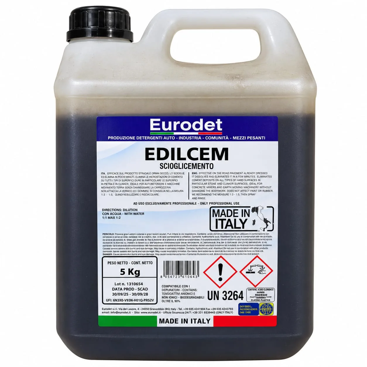 مزيل ترسبات الإسمنت - Eurodet EDILCEM (صورة 1)