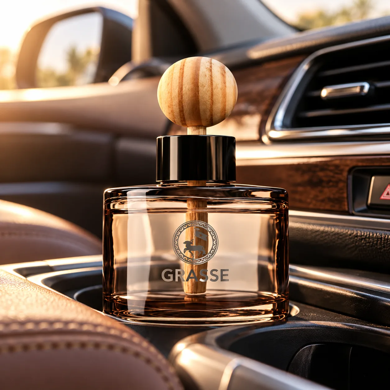 عطر كوري زهرة القطن GRASSE Car Perfume – Pure Cotton (صورة 2)