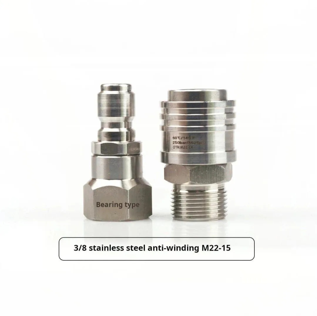 تحويلة سريعة مانعة لالتفاف الخرطوم – M22-15 إلى 3/8" (صورة 2)