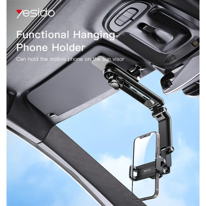 ستاند موبايل Yesido C194 Sun Visor (صورة 2)